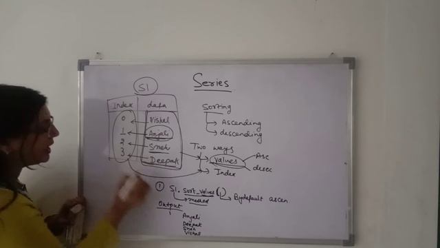 Sorting Values in Series смотреть онлайн