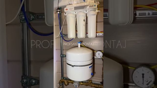 Монтаж системы фильтрации воды в загородном доме смотреть онлайн