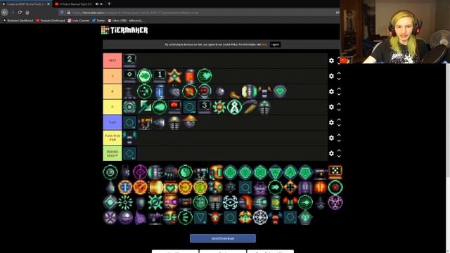 Shrine Items Tierlist for A Robot Named Fight. смотреть онлайн