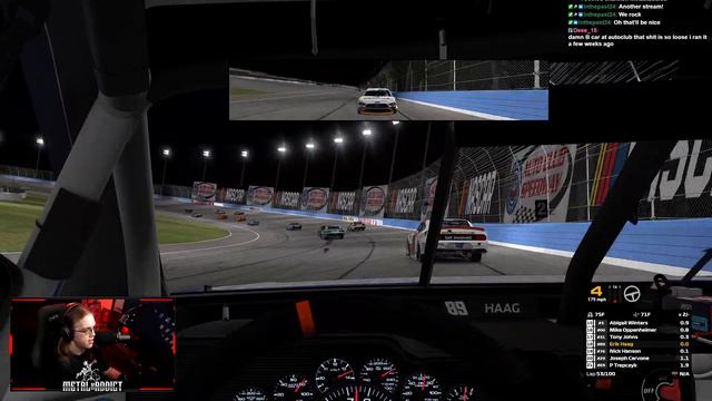 Racing For Awareness l iRacing: (CORT Cup Series Finish The Fight 400) смотреть онлайн