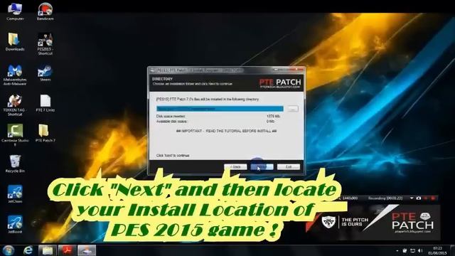 [Pes 2015] Patch PTE 7 : Download and Install on PC смотреть онлайн