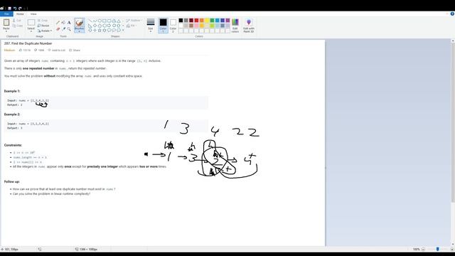 LeetCode 287. Find the Duplicate Number - Python смотреть онлайн