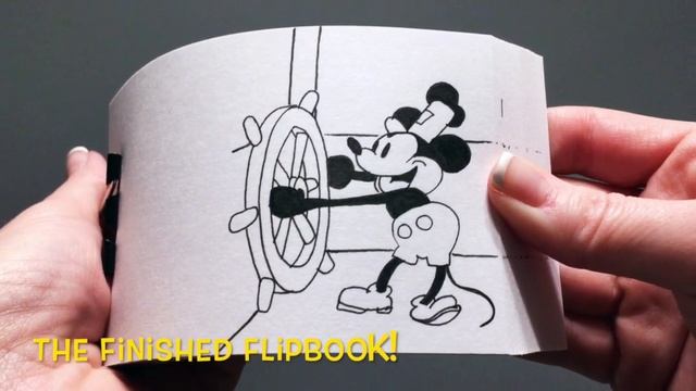 Happy Birthday, Mickey Mouse! (Steamboat Willie Flipbook) смотреть онлайн