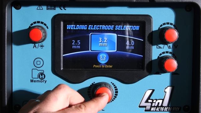 Сварочный полуавтомат MIG 220C ACDC GROVERS 4 в 1 смотреть онлайн