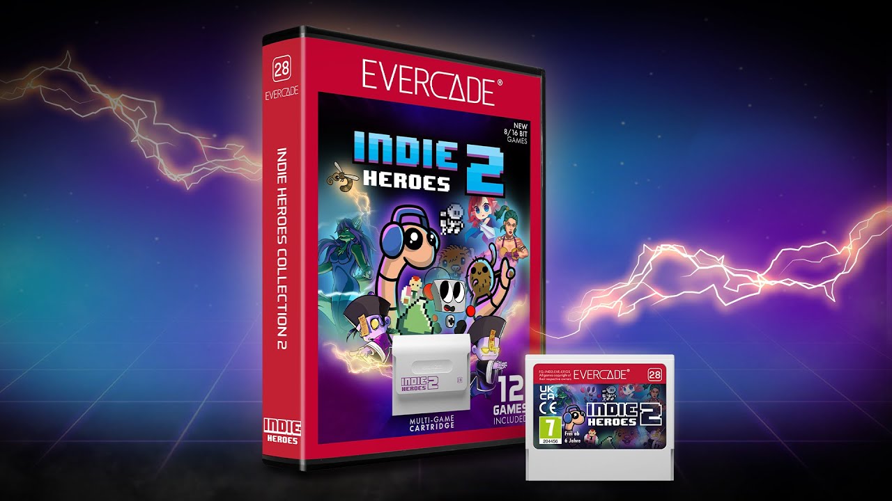 Evercade - Indie Heroes Collection 2 - Trailer смотреть онлайн