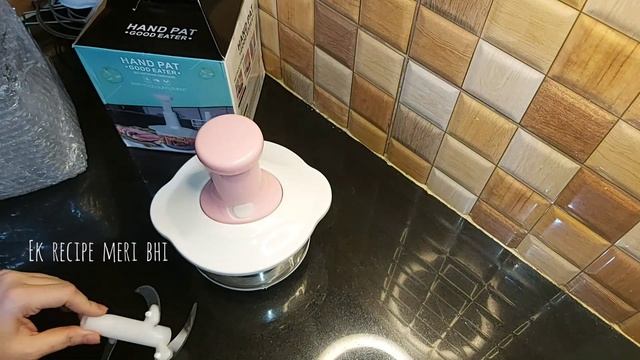 Handy Pat Manual Chopper Review - Best & Quick Manual Chopper - How to use - Unboxing & Review смотреть онлайн
