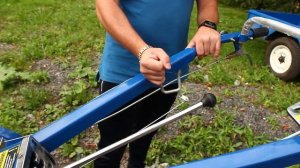 Мотоблок Скаут 101 DE + почвофреза и сиденье (обзор)