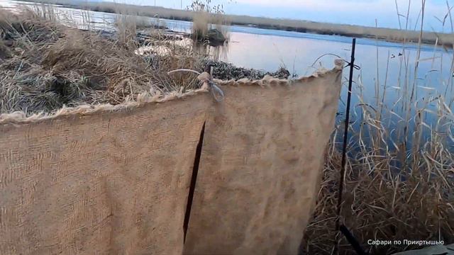 Делаем скрадок на весенней охоте