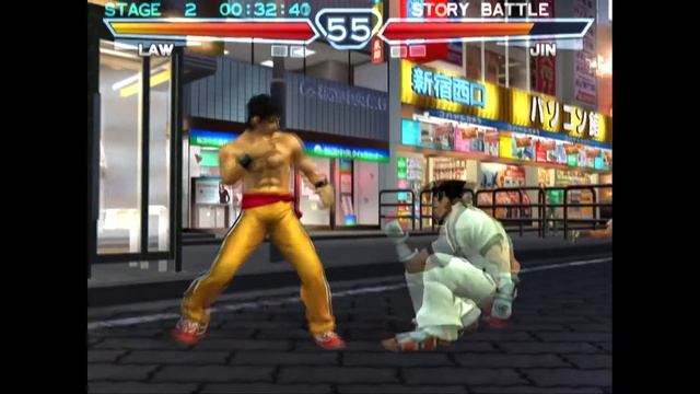 Tekken 4 Gameplay Test PCSX2 1.6.0 Nvidia GeForce GTX 1650 Story Battle (Law) 1080p No Commentary смотреть онлайн