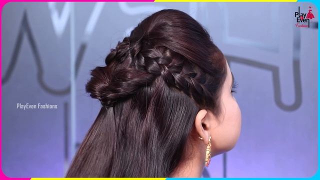 Messy Braid Hairstyle // The Most Beautiful Modern Bridal Hairstyles // Engagement & Reception look смотреть онлайн