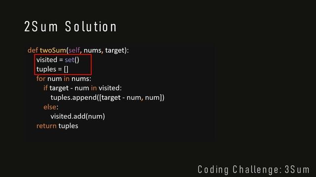 The 3 Sum Problem (Coding Interview Question) смотреть онлайн