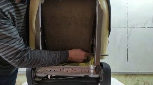 Поясничный упор АПУ63 для авто Веста (LADA VESTA). Установка упора в сиденье (коротко)