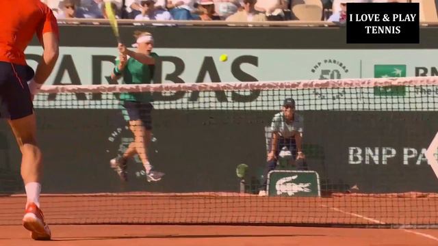 NOVAK DJOKOVIC ALEJANDRO DAVIDOVICH FOKINA ROLAND GARROS 2023 3rd Round смотреть онлайн