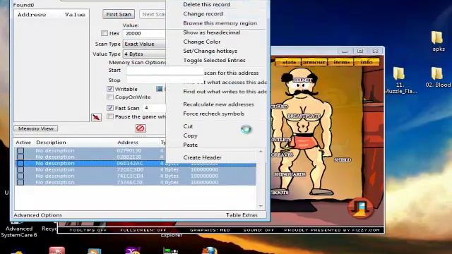 Swords and Sandals 2: Secret Armors UNLOCKED using Cheat Engine 6.1 UPDATED смотреть онлайн