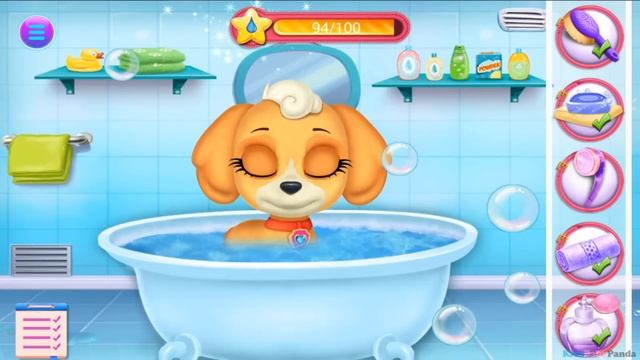 My Cute Little Pet Puppy - Kids Learn To Take Care of Little Puppy - Pet Care Games for Kids смотреть онлайн