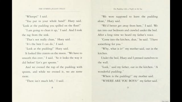 The Pudding Like a Night on the Sea (From The Stories Julian Tells by Ann Cameron) смотреть онлайн