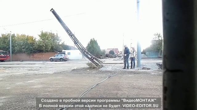 Как заработать газорезкой 2. Демонтаж опор 4800р 3а 4 часа. смотреть онлайн