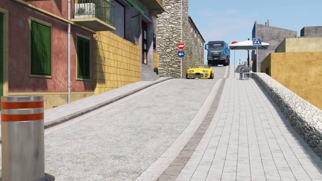 beamng drive bollard смотреть онлайн