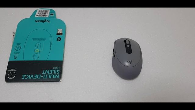 Unbox & Setup Logitech Multi Device Silent mouse M590 смотреть онлайн