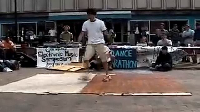 Breakdance UNC Pit Carolina Electronic Music Symposium 2002 смотреть онлайн