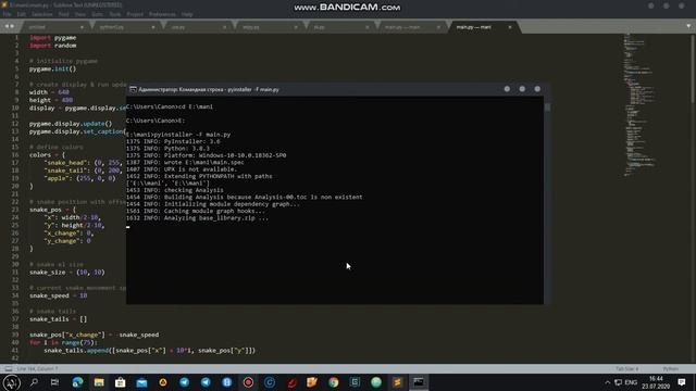 Как сделать игру на Python под Android? (Pygame) смотреть онлайн
