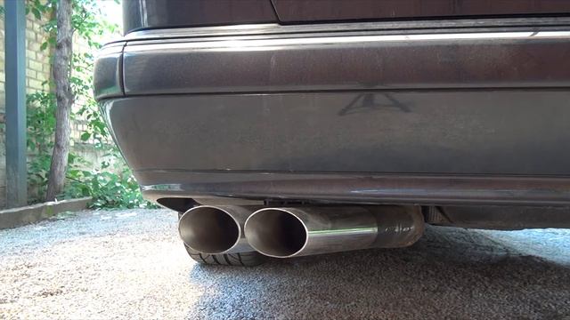 Brabus muffler W210 M113 смотреть онлайн