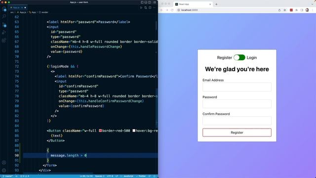 React Masterclass #141 - Adding State for Message смотреть онлайн
