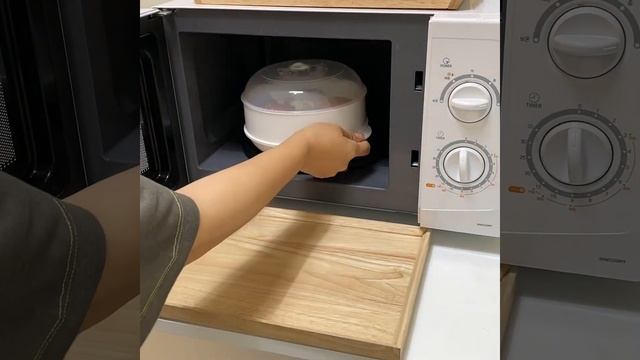 Microwave Steamer Dumpling Food Dim Sum Gyoja 饺子 Save your time with microwave steamer смотреть онлайн