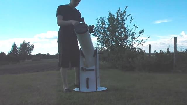 Dobsonian mounted telescope for beginers. Sky-Watcher skyliner 150/1200 смотреть онлайн