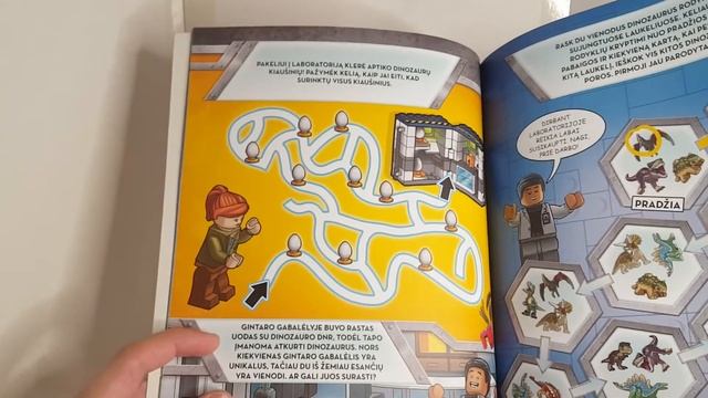 Lego Jurassic World Book With Doctor Wu/Лего Книга Мир Юрского Периода С Минифигуркой Доктор Ву смотреть онлайн