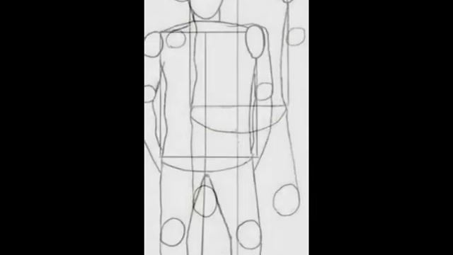 как нарисовать человека поэтапно смотреть онлайн