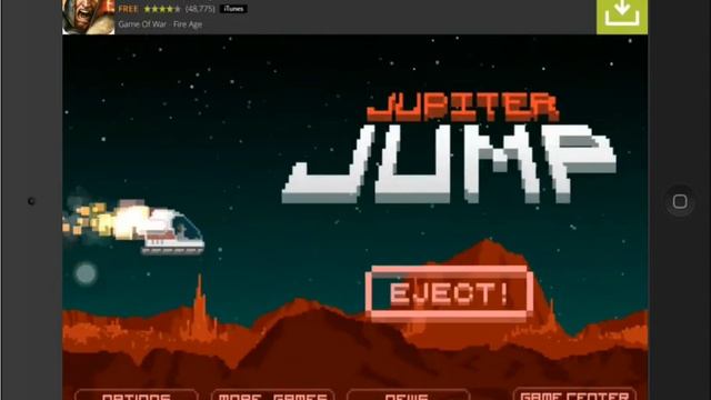 iPad Games: Jupiter Jump смотреть онлайн