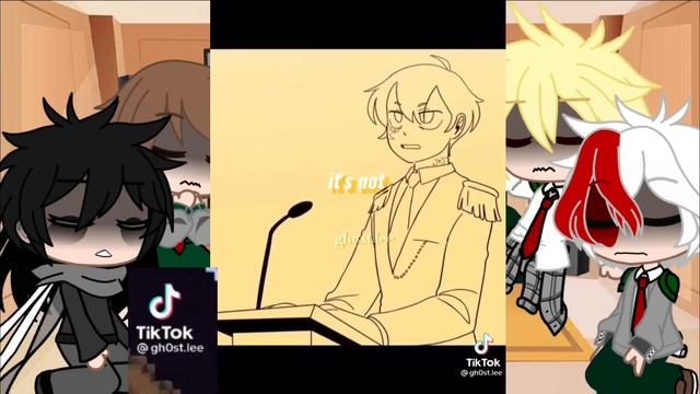 Mha reacts to deku's past || part 2 ||deku as tubbo || mcyt x mha || gacha club || смотреть онлайн