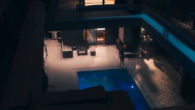 Бассейн CompassPools зимой смотреть онлайн