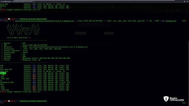04#Medium - Momentum 2 - #VulnHub: Deep Web Fuzzing, Secure the Request, Python Priv Esc смотреть онлайн