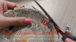 мастер- класс тарелка в технике папье-маше