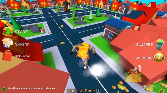 СТАЛ САМЫМ ОГРОМНЫМ ТОЛСТЯКОМ В МИРЕ... СИМУЛЯТОР СУПЕР ТОЛСТЯКА ROBLOX смотреть онлайн