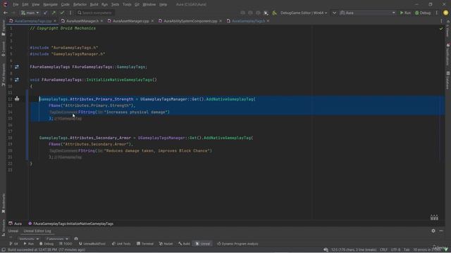 09-13. Native Gameplay Tags смотреть онлайн