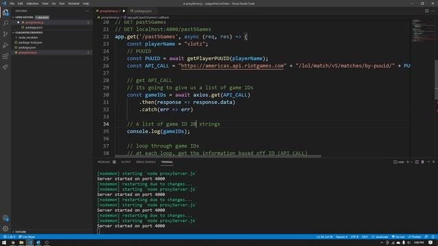 Fix Riot API CORS error (Express Proxy Server / React Tutorial) смотреть онлайн