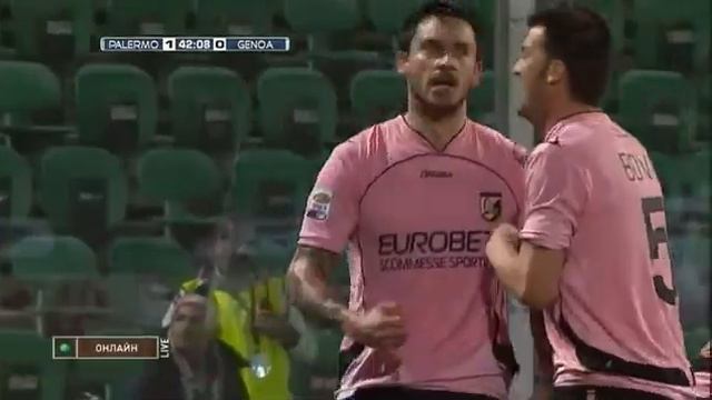 #10 21 Palermo Genoa 1 0 Pinilla