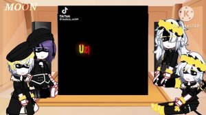 Murder drones+ Uzi Reacts to Uzi ?✋ (Part 1) MOON)