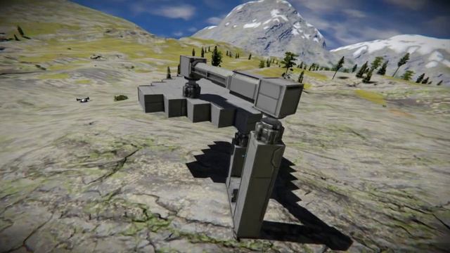 Space Engineers - Piston Rotating Platform смотреть онлайн