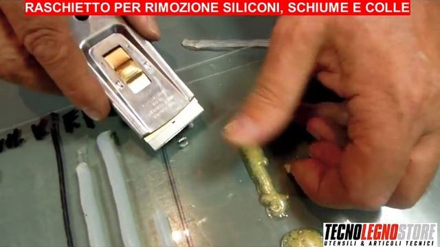 Raschietto Per Rimozione Colle, Siliconi E Schiume