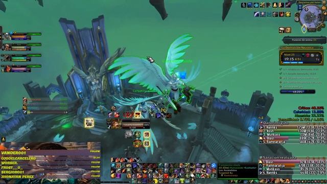 WoW Shadowlands 9.1 | Guerrero Armas | La Destrucción Necrótica +25 | Reforzada | Temporada 2 смотреть онлайн