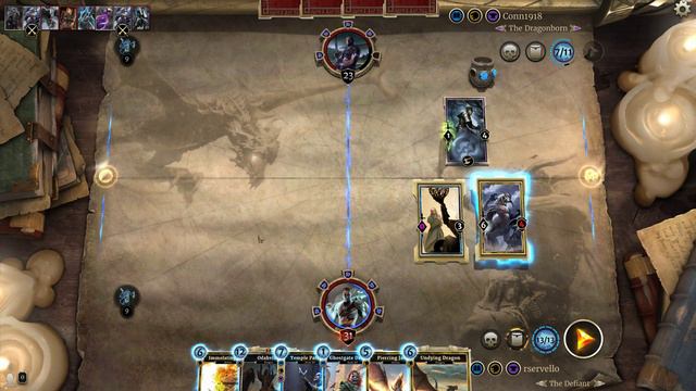 The Elder Scrolls Legends - Tribunal - Vivec lesson - 4k 60p смотреть онлайн