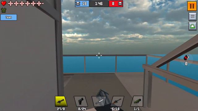 Pixel Fury Battle Royale квадратный хаос смотреть онлайн