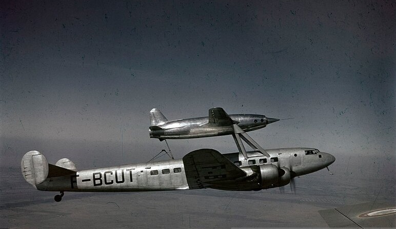 архивное видео сделанное во время испытаний французского экспериментального самолёта Leduc 0.10 смотреть онлайн