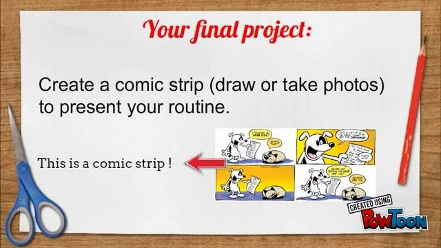 5e Chapter 1: Create a comic strip to present your morning routine смотреть онлайн