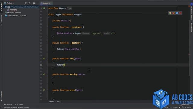 PHP OOP - Real World Example - Logger System Part 1 (ARABIC) (عربى) смотреть онлайн