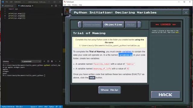 Solving Twilio Quest Python Challenges смотреть онлайн